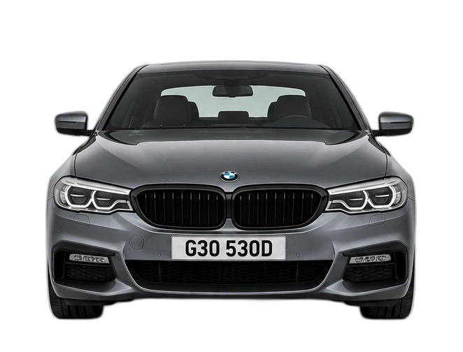 BMW 5 Series (G30) front view