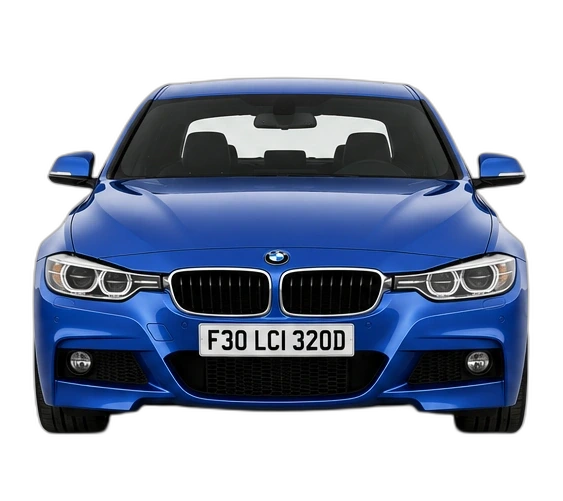 BMW 3 Series (F30) front view